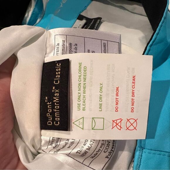 Obermeyer Women’s Ski Snowboarding Blue Insulated Pants - size 6 - Picture 8 of 8